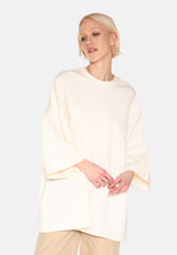 minimum female Norah oversized t-shirt 4157 Short Sleeved T-shirt 0608 Coco Milk