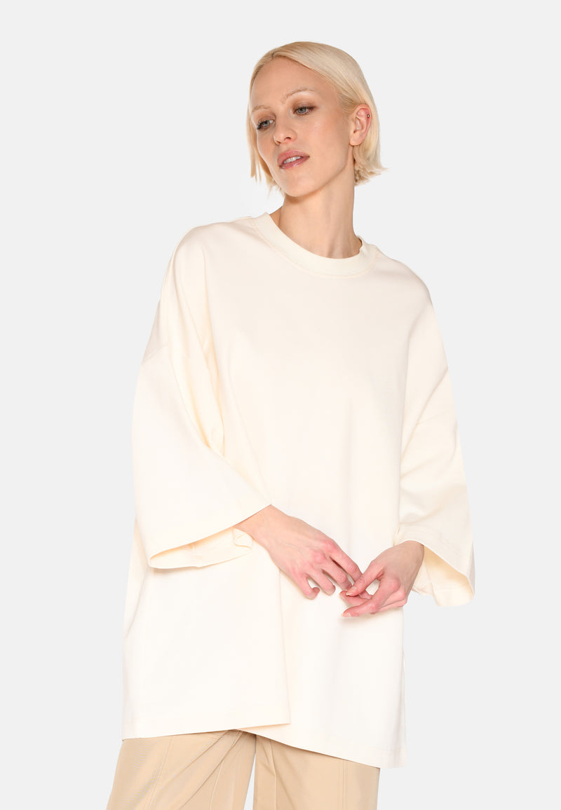 minimum female Norah oversized t-shirt 4157 Short Sleeved T-shirt 0608 Coco Milk