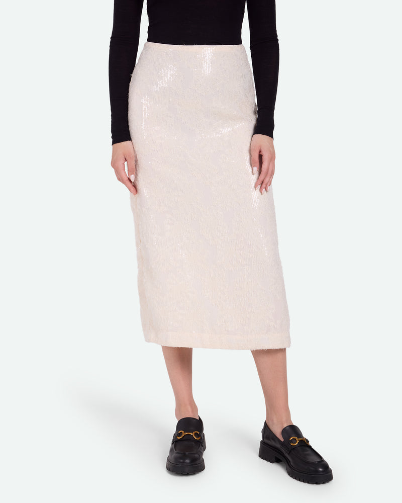 minimum female Olgas 3769 Skirt Midi Skirt 0608 Coco Milk