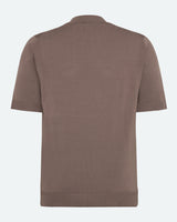 minimum male Parker knit t-shirt 4180 Short Sleeved T-shirt 1815 Shitake