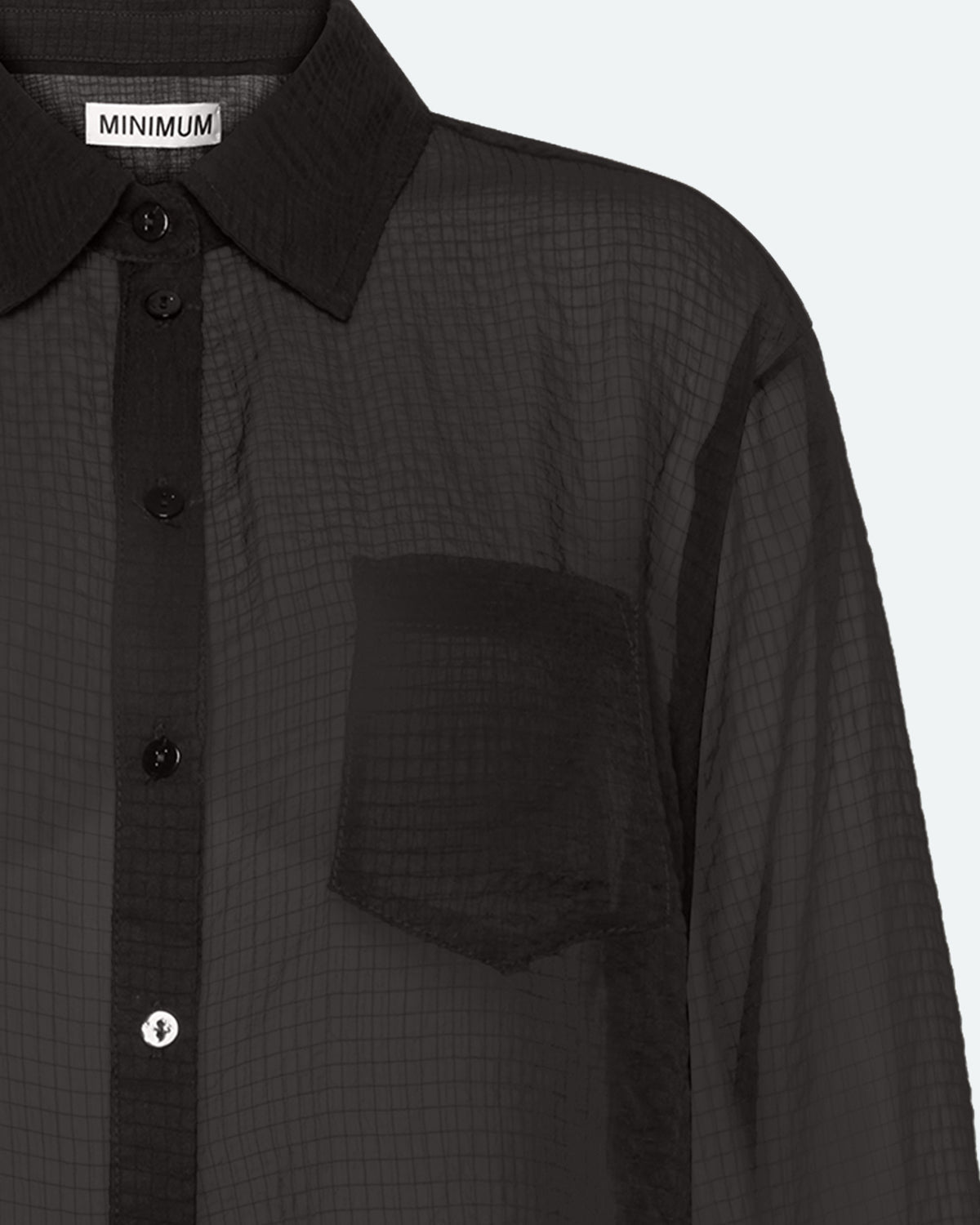 minimum female Pina shirt 3949 Long Sleeved Shirt 4203 Vapor Blue