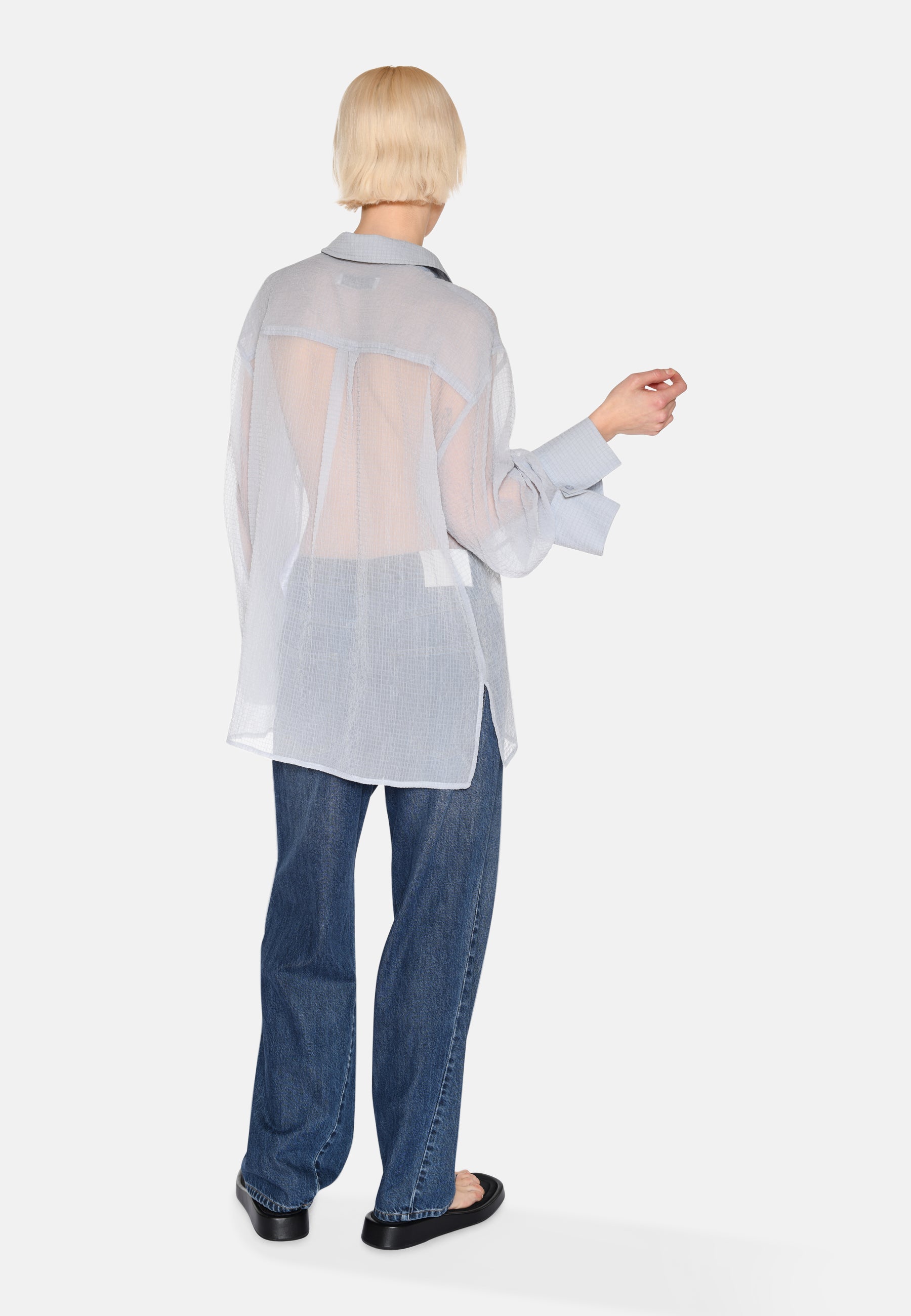minimum female Pina shirt 3949 Long Sleeved Shirt 4203 Vapor Blue