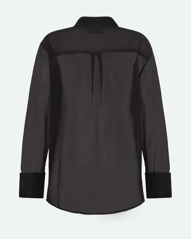 minimum female Pina shirt 3949 Long Sleeved Shirt 999 Black