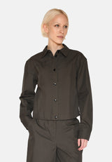 minimum female Remi long sleeved shirt 4137 Long Sleeved Shirt 0506 Black Ink