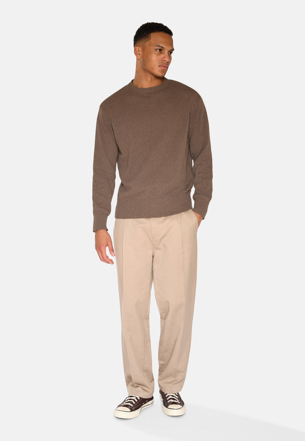 minimum male Roland knitted jumper 4122 Jumper 1815 Shitake