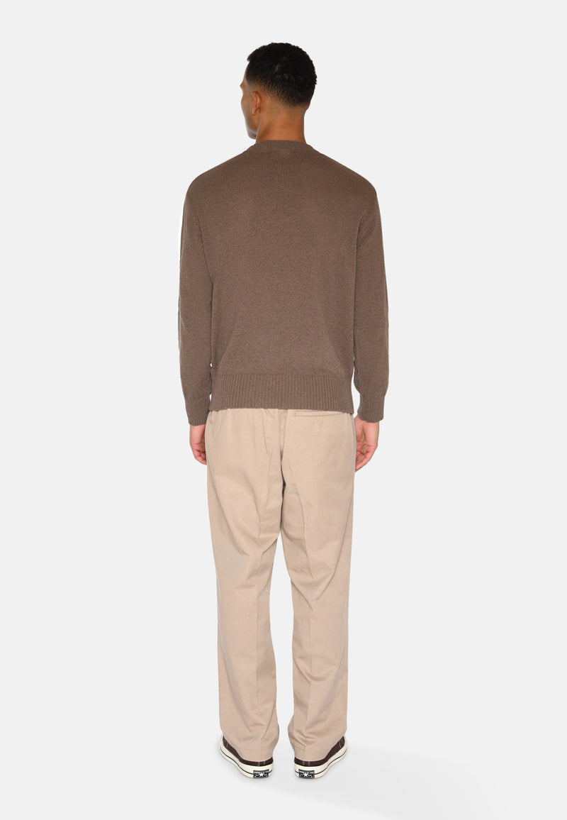 minimum male Roland knitted jumper 4122 Jumper 1815 Shitake