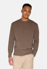 minimum male Roland knitted jumper 4122 Jumper 1815 Shitake