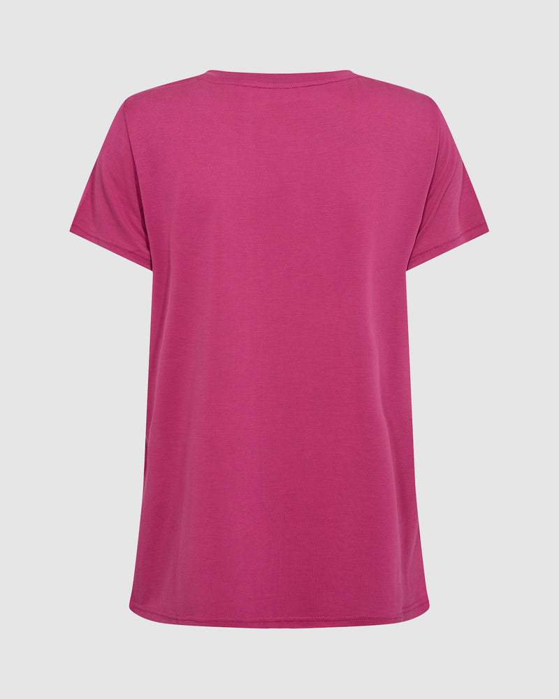 minimum female Rynah 2.0 0281 T-shirt Short Sleeved T-shirt 2328 Fuchsia Red