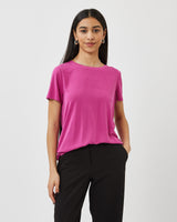 minimum female Rynah 2.0 0281 T-shirt Short Sleeved T-shirt 2328 Fuchsia Red