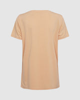 minimum female Rynih 0281 T-shirt Short Sleeved T-shirt 1231 Peach Cobbler