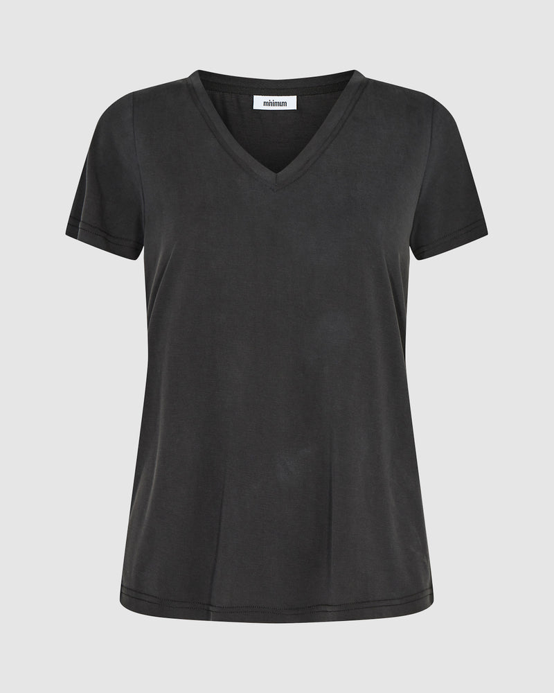 minimum female Rynih 0281 Short Sleeved T-shirt 999 Black