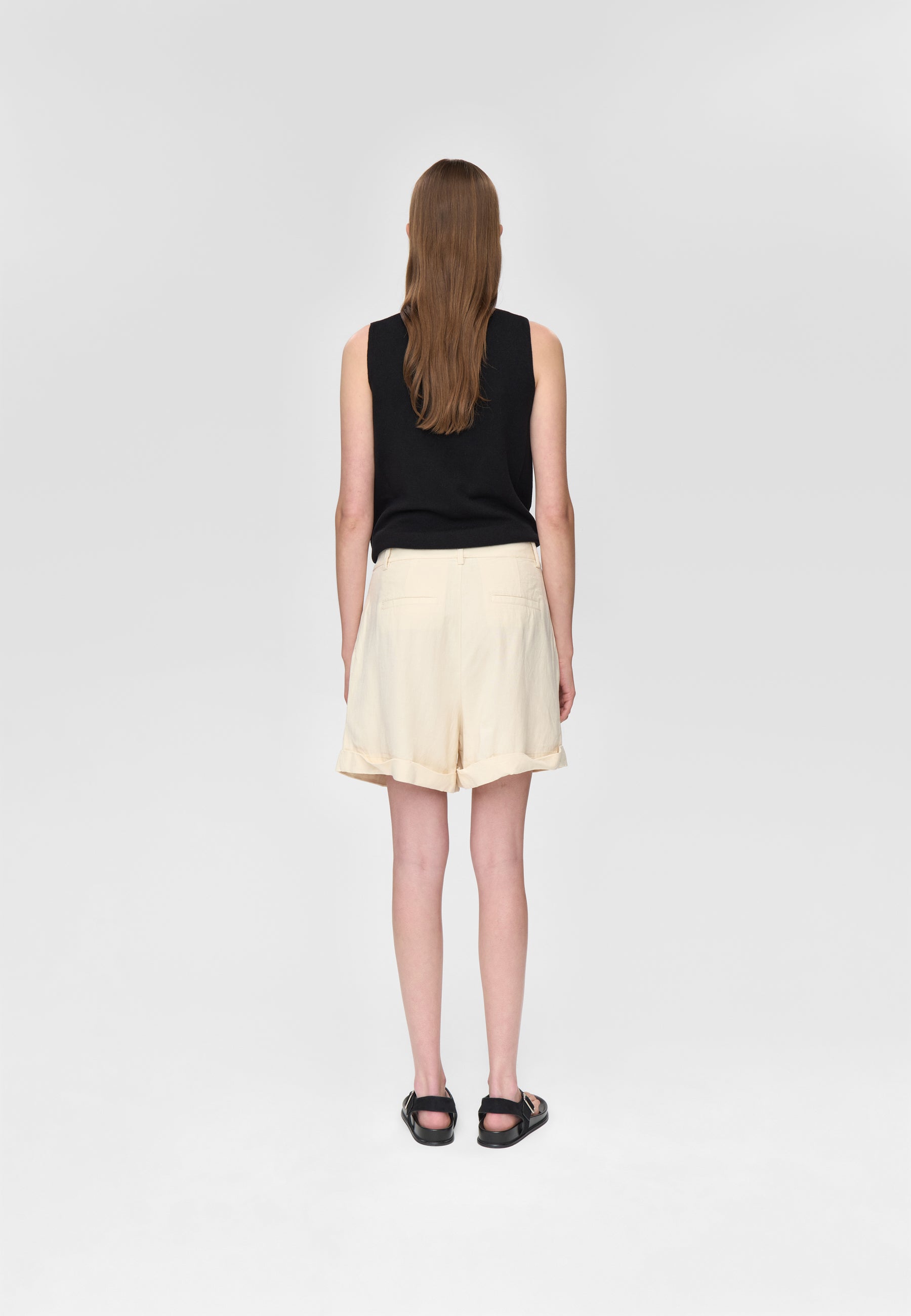 minimum female Selby linen blend shorts 3069 Shorts 0908 Summer Sand