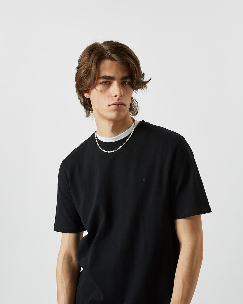 minimum male Sims G030 Short Sleeved T-shirt 999 Black