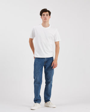 minimum male Sims short sleeved t-shirt G030 GOTS Short Sleeved T-shirt 000 White
