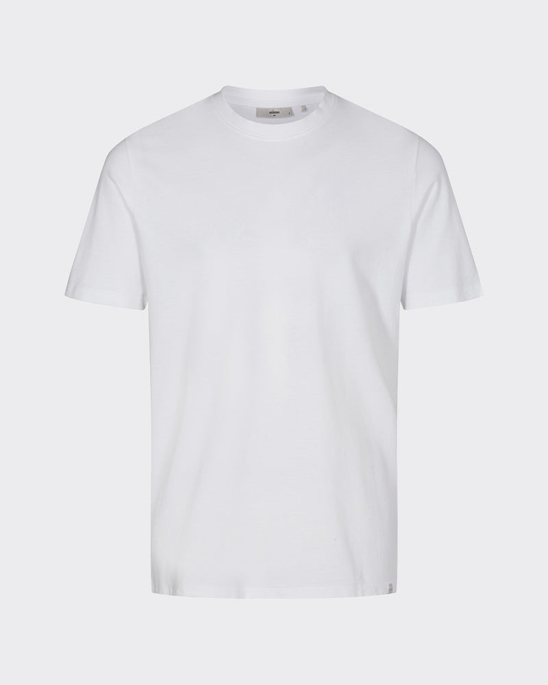 minimum male Sims short sleeved t-shirt G030 GOTS Short Sleeved T-shirt 000 White