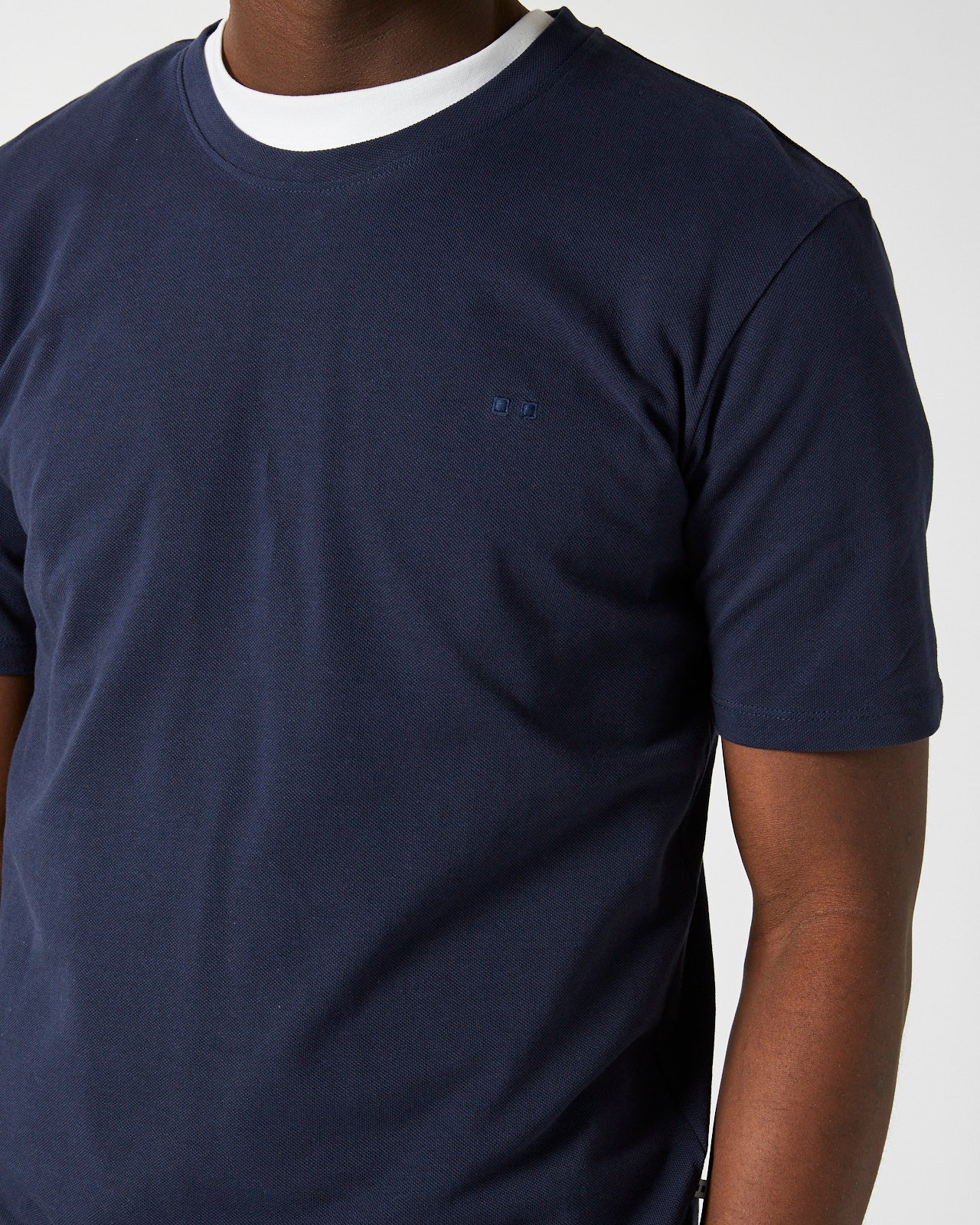 minimum male Sims short sleeved t-shirt G030 GOTS Short Sleeved T-shirt 687 Navy Blazer