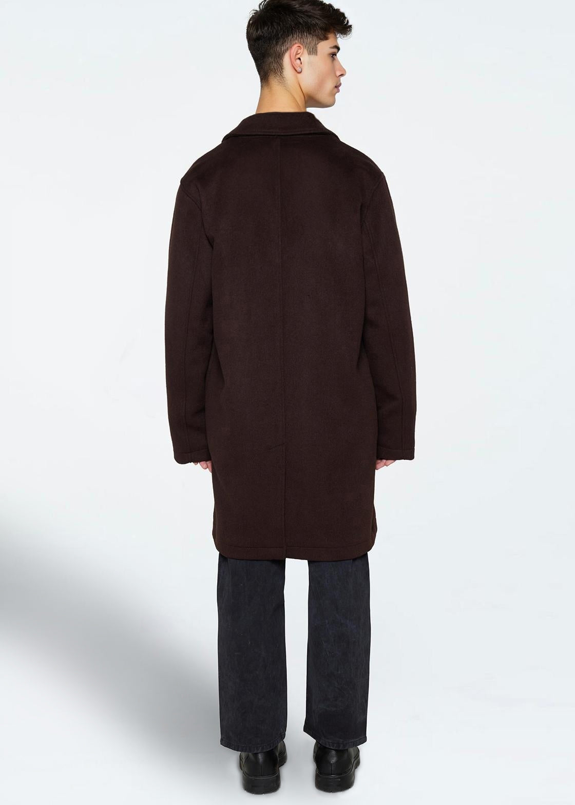minimum male Travis Coat 4312 Outerwear 1914 Seal Brown