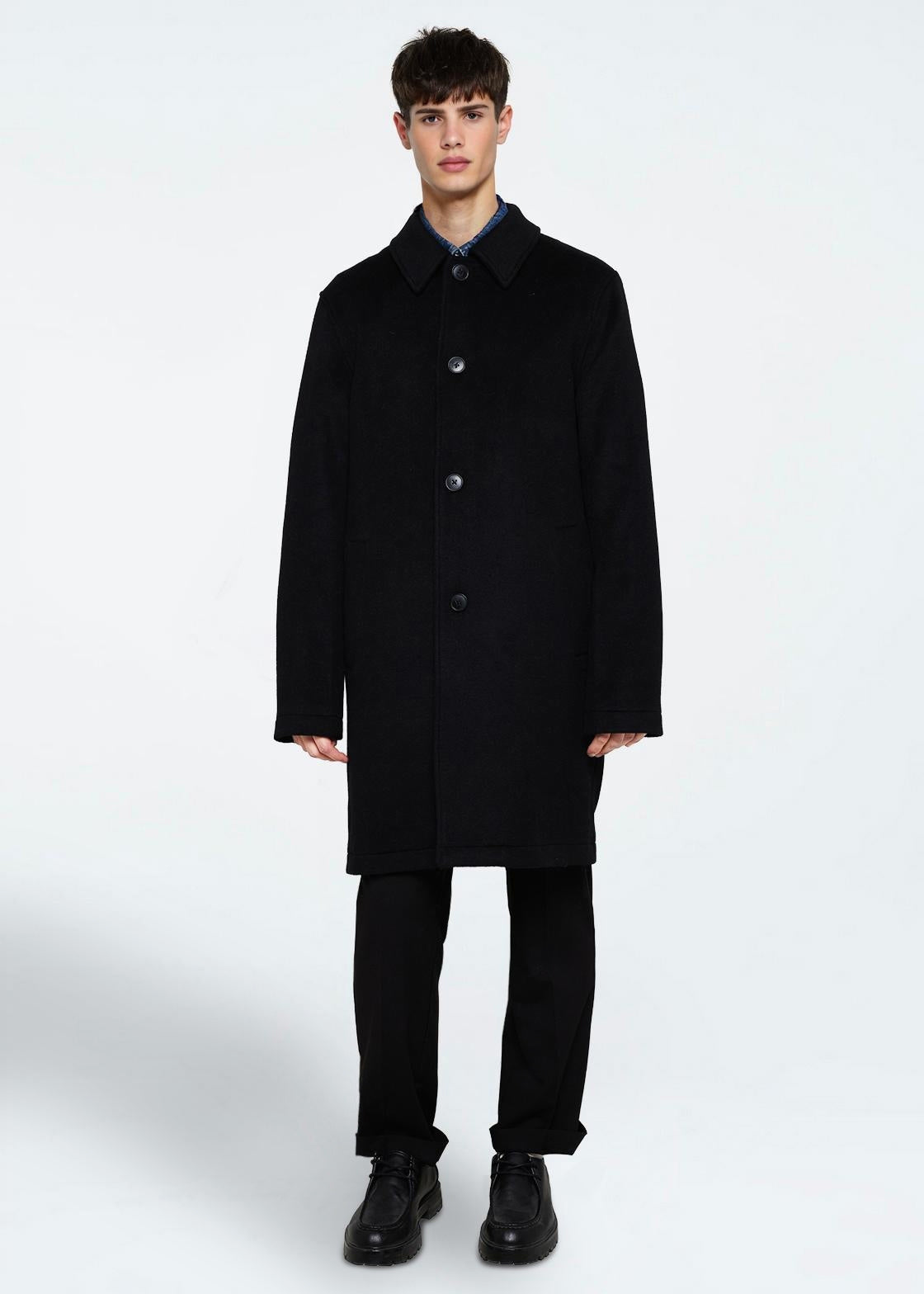 minimum male Travis Coat 4312 Outerwear 999 Black