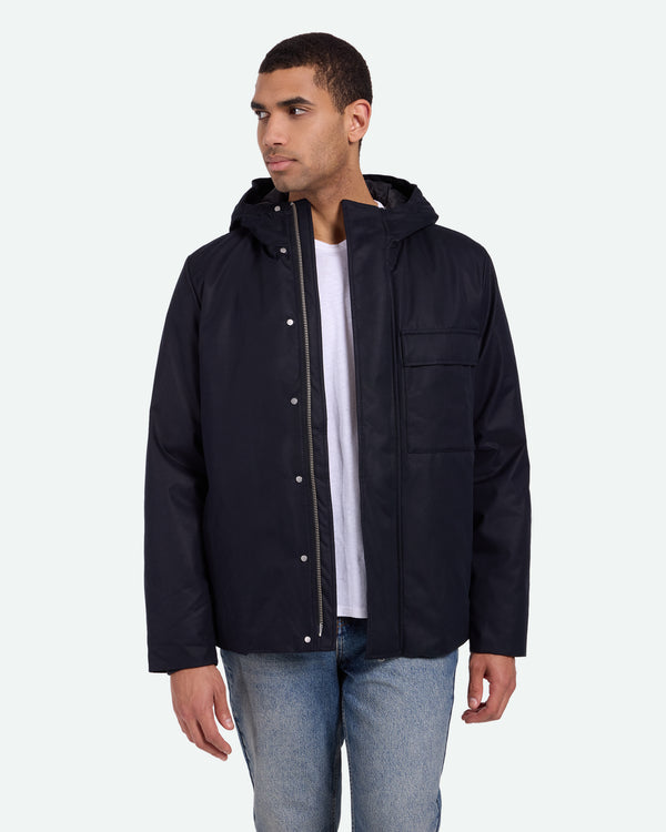 minimum male Yves 3696 Outerwear Outerwear 999 Black