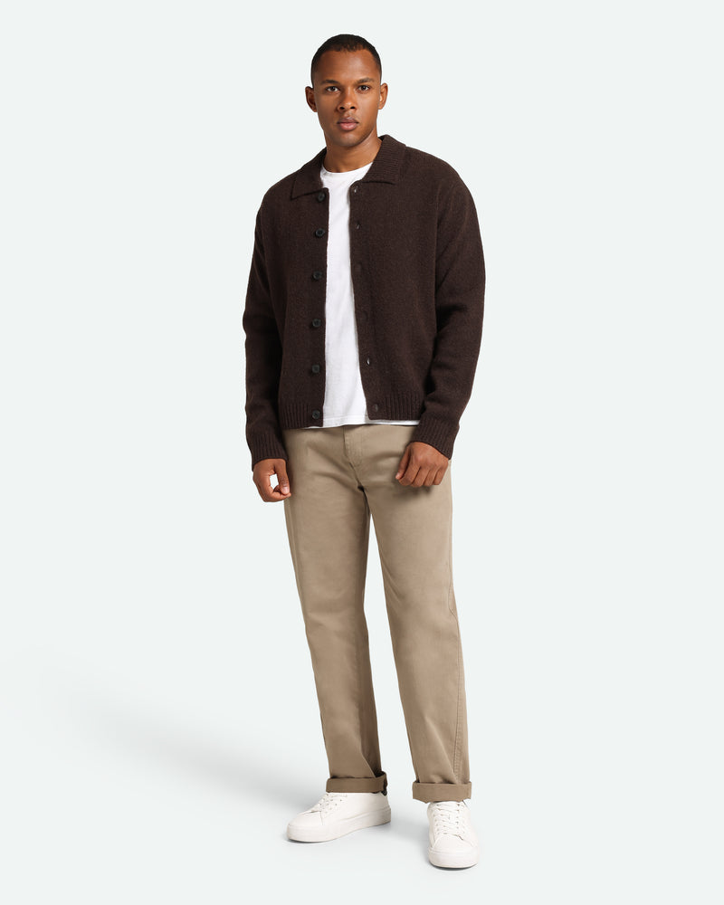 minimum male Zayner 3962 Knit Cardigan 1106 Molé